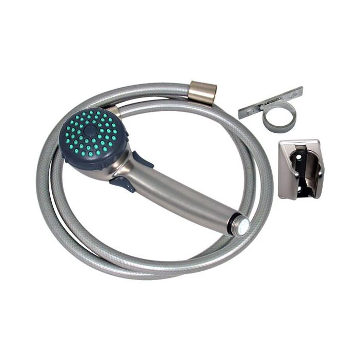 Phoenix Brushed Nickel Single Function Showerhead Kit 3 Phoenix Brushed Nickel Single Function Showerhead Kit