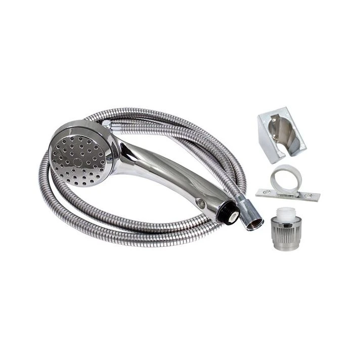 Phoenix Faucets Chrome Airfusion Handheld Shower Kit W/ Stainless Steel Hose 3 Phoenix Faucets Chrome Airfusion Handheld Shower Kit W/ Stainless Steel Hose