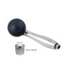 Phoenix Chrome 3 Function Handheld Shower Head W/ Flow Controller -Camcos Shop pf276051