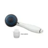 Phoenix White 3 Function Handheld Shower Head W/ Flow Controller -Camcos Shop pf276052