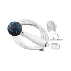 Phoenix White 3 Function Showerhead Kit