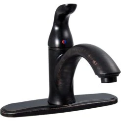 Phoenix Hybrid Low-Arc Spout Single Handle Rubbed Bronze Kitchen Faucet