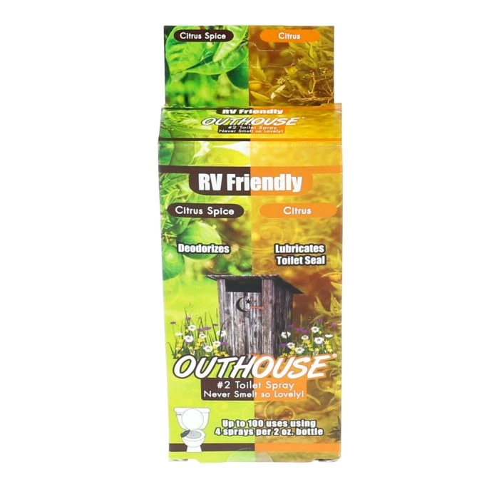 Pure Essence Citrus/Citrus Spice Combo OUTHOUSE #2 Toilet Spray 3 Pure Essence Citrus/Citrus Spice Combo OUTHOUSE #2 Toilet Spray