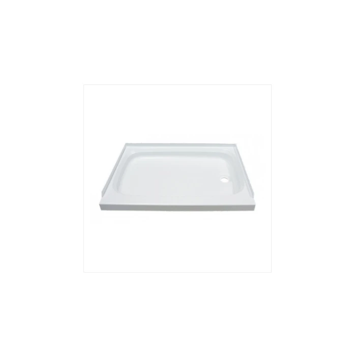 Lippert Components Better Bath 24" X 36" White Right Hand Center Drain Shower Pan 3 Lippert Components Better Bath 24" X 36" White Right Hand Center Drain Shower Pan