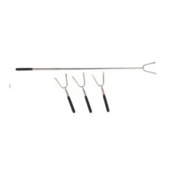 Camco Telescoping Roasting Forks, 4-Pack With Storage Bag