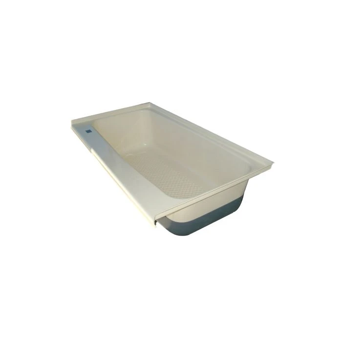Icon 46" X 24" Colonial White Left Hand Drain Bathtub 3 Icon 46" X 24" Colonial White Left Hand Drain Bathtub