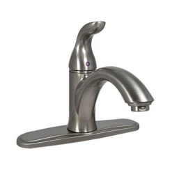 Phoenix Hi-Arc Hybrid Single Handle Brushed Nickel Kitchen Faucet