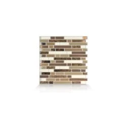 Patrick Industries Bellagio Nola Kitchen/Bathroom Smart Backsplash Tiles - 4 Pack