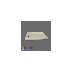 Specialty Recreation 24" X 40" White Left Hand Center Drain Shower Pan