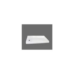 Specialty Recreation 24" X 36" White Left Hand Center Drain Shower Pan