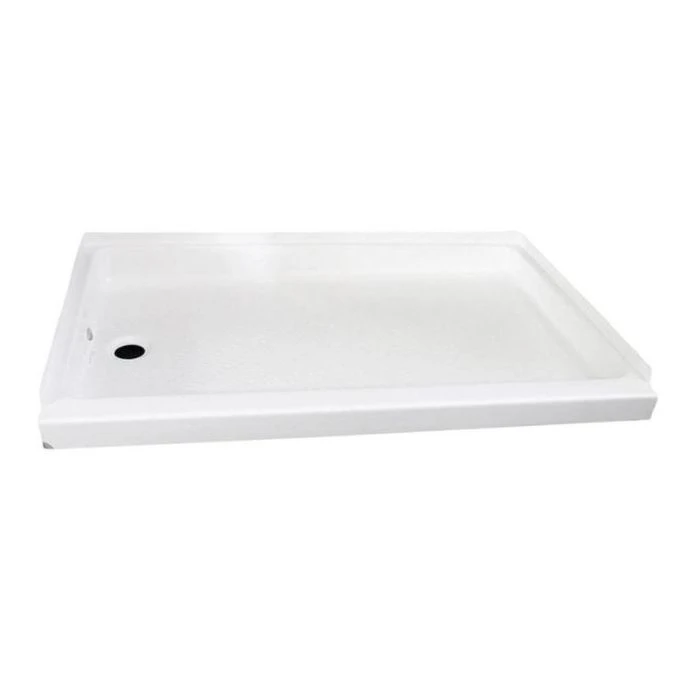 Specialty Recreation 24" X 40" Parchment Left Hand Center Drain Shower Pan 3 Specialty Recreation 24" X 40" Parchment Left Hand Center Drain Shower Pan