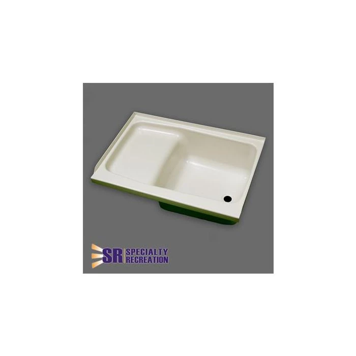 Specialty Recreation 24" X 40" RH Parchment Step Tub 3 Specialty Recreation 24" X 40" RH Parchment Step Tub