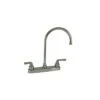Empire Brass Company Chrome Teapot Handle Gooseneck Spout Kitchen Faucet -Camcos Shop u ych800gs