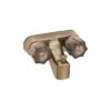 Empire Brass Company Antique Brass Tub/Shower Diverter With Smoke Knobs -Camcos Shop u ycjw41vbab