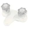 Empire Brass Company White Lavatory Faucet With Clear Knobs 2 Empire Brass Company White Lavatory Faucet With Clear Knobs -Camcos Shop u yjw77w 1