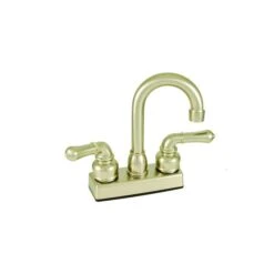 Empire Brass Company Brushed Nickel Teapot Handle Bar Faucet