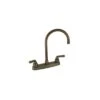 Empire Brass Company Oil Rubbed Bronze Teapot Handle Gooseneck Kitchen Faucet -Camcos Shop u yob800gsob