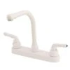 Empire Brass Company White Teapot Handle High Rise Kitchen Faucet -Camcos Shop u ywi800rsw 1
