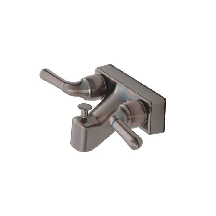 Empire Brass Company Oil Rubbed Bronze Tub/Shower Diverter With Teapot Handles 3 Empire Brass Company Oil Rubbed Bronze Tub/Shower Diverter With Teapot Handles
